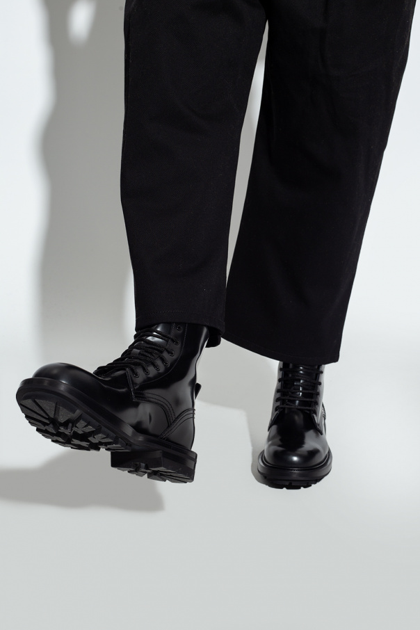 Combat boots Alexander McQueen - alexander mcqueen skull